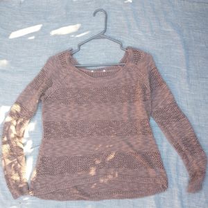 Women's Loose Knitt Long Sleeve Sweater